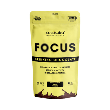 Cocosutra Focus Drinking Chocolate Mix Zero Sugar