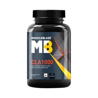 MuscleBlaze CLA 1000 (Conjugated Linoleic Acid) | For Fat Metabolism | Capsule