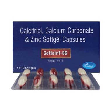 Cetjoint SG Soft Gelatin Capsule