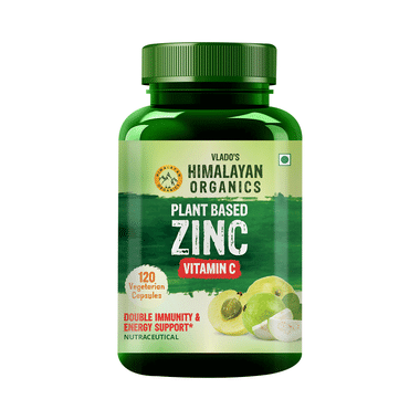 Vlado's Himalayan Organics Plant Based Zinc with Vitamin C