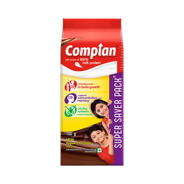 Complan Nutrition Drink Powder For Children | Nutrition Drink For Kids With Protein & 34 Vital Nutrients | Royal Chocolate