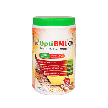 OptiBMI Lite Whey Protein Vanilla Powder