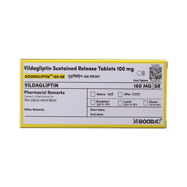 <span style='color:#626A7A'>Goodgliptin 100 SR Tablet</span>