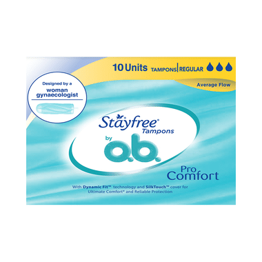 Stayfree Tampons By O.B Regular