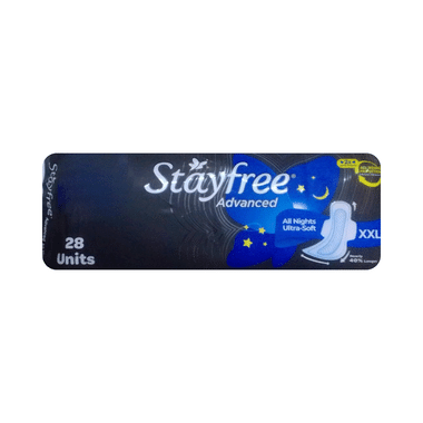 Stayfree Advanced All Night Ultra-Soft With Wings Pads XXL