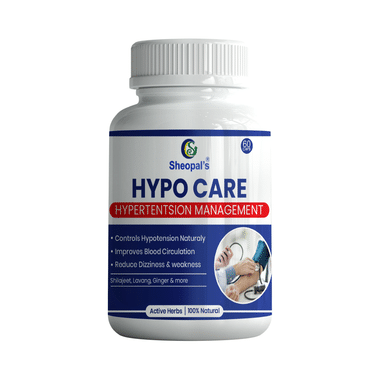 Sheopal's Hypo Care Hypertension Management Capsule