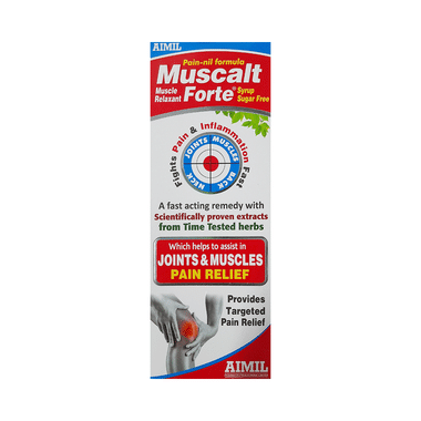 Aimil Muscalt Forte Syrup Sugar Free