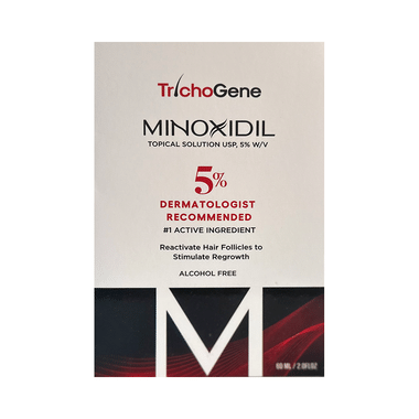 Minoxidil 5% Solution Alcohol Free