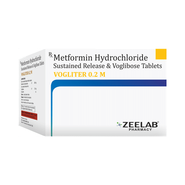 Vogliter M 500mg/0.2mg Tablet SR