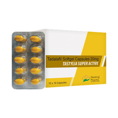 Tastylia Super Active Softgel Capsule Tastylia Super Active Softgel Capsule