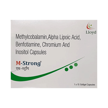 M Strong Softgel Capsule