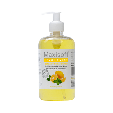 Maxisoft Lemon & Mint Detoxifying Hand Wash (500ml Each)