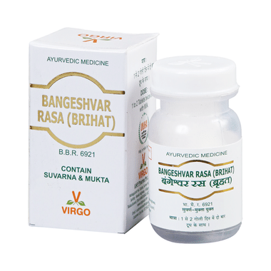 Virgo Bangeshvar Rasa (Brihat) Tablet Contain Suvarna & Mukta