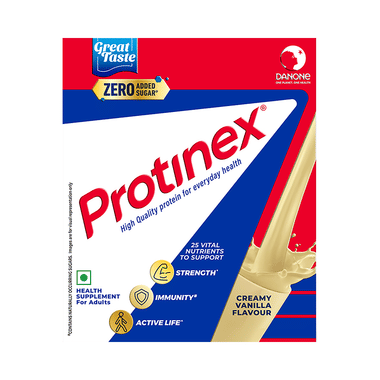 Protinex High Quality Protein | Nutritional Drink for Immunity & Strength Powder Creamy Vanilla No Added Sugar