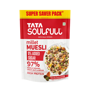 Tata Soulfull 0% Added Sugar Millet Muesli