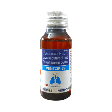 Ventcip-LS Syrup Raspberry Sugar Free