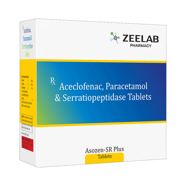 Asozen SR Plus 100mg/325mg/10mg Tablet