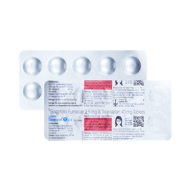 Bisonext T 2.5mg/40mg Tablet