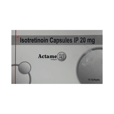 Actame 20 softgel Capsule