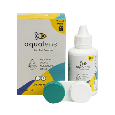 Aqualens Comfort Contact Lens Solution (Lens Case Free)