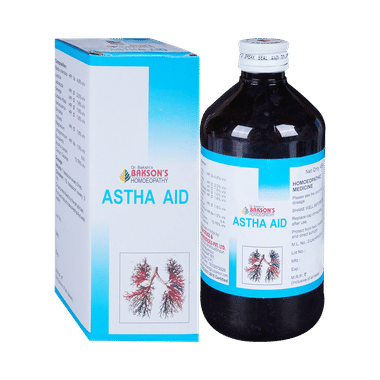 Bakson's Homeopathy Astha Aid Syrup