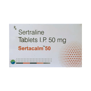 Sertacalm 50 Tablet