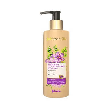 Fabessentials Sandalwood, Eucalyptus And Saffron Body Lotion