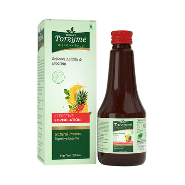 Torzyme Digestive Syrup Relieves Acidity & Bloating (200ml Each)