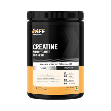 MyFitFuel Creatine Monohydrate 200 Mesh Powder Unflavored