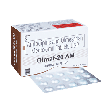 Olmat 20 AM Tablet