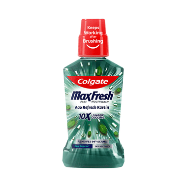 Colgate Fresh Mint MaxFresh Plax Antibacterial Mouth Wash