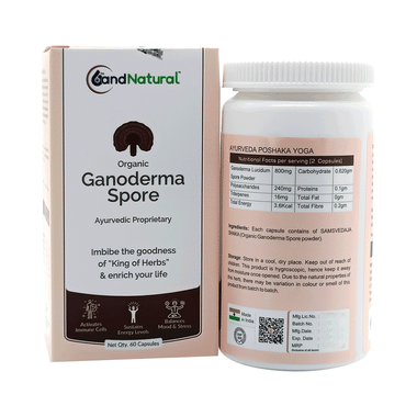 6th And Natural Organic Ganoderma Spore Capsule