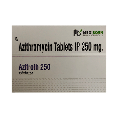 Azitroth 250 Tablet
