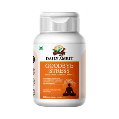 Daily Amrit Goodbye Stress Vegetarian Capsule