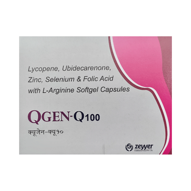 Qgen-Q100 Softgel Capsule