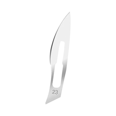 Agarwals Carbon Steel Sterile Surgical Blade  23