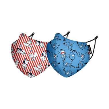 Nirvana Disney Face Covering Mask XS Ginie & 101 Dalmations