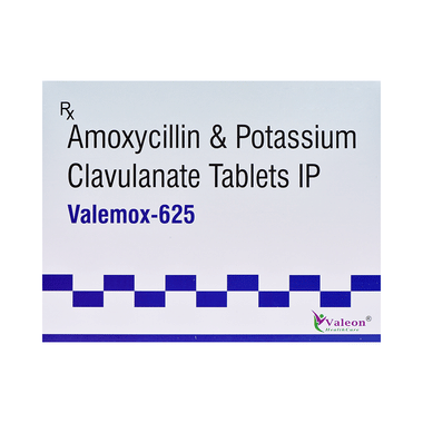Valemox 625 Tablet