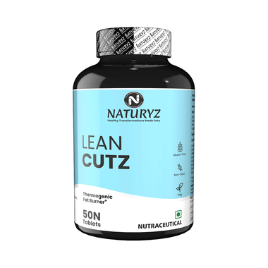 Naturyz Lean Cutz Thermogenic Fat Burner Weight Loss Tablets For Men & Women (50 Each)