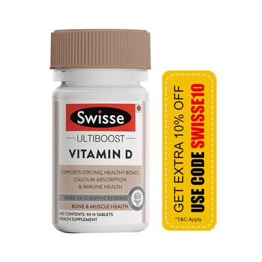 Swisse Ultiboost Vitamin D Tablet For Healthy Bones & Muscles