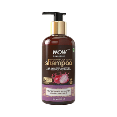 WOW Skin Science Red Onion Black Seed Oil Shampoo