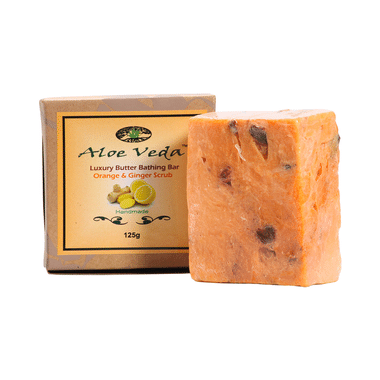 Aloe Veda Orange And Ginger Scrub Luxury Butter Bar