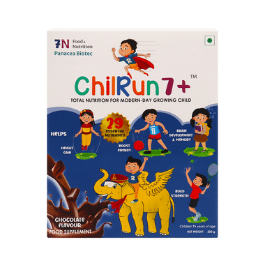 ChilRun 7+ Drink With Almond & Oats For Modern Day Growing Children Chocolate