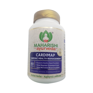 Maharishi Ayurveda Cardimap Tablets, Helps Normalises Blood Pressure Naturally, Unique Formulation