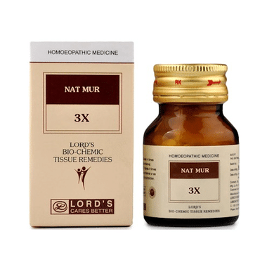 Lord's Nat Mur Biochemic Tablet 3X