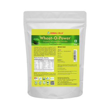 Herbal Hills Wheat-O-Power Wheatgrass Powder Value Pack