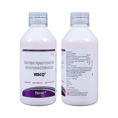 Visco Antacid, Anti-Reflux & Anti-Flatulent Liquid