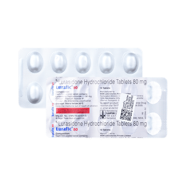 Lurafic 80mg Tablet
