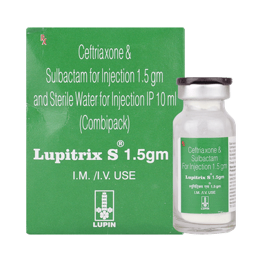 Lupitrix S 1000mg/500mg Injection