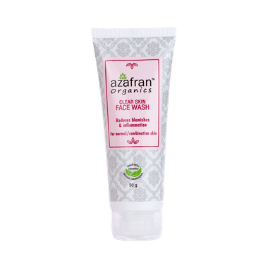 Azafran Organics Clear Skin Face Wash
